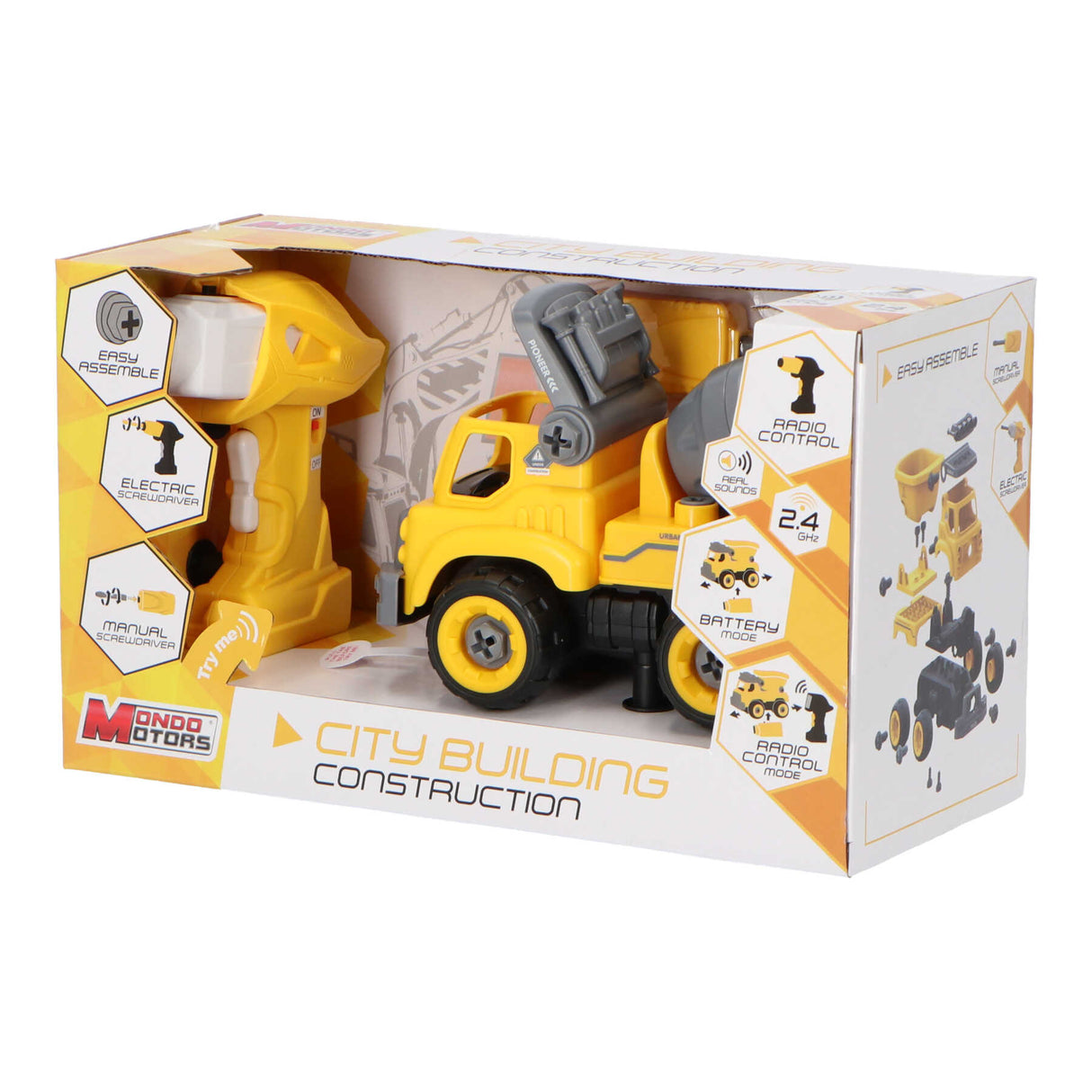 Fjernstyret Cementblander