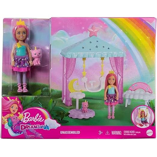 Barbie Dreamtopia unicorn gyngestativ