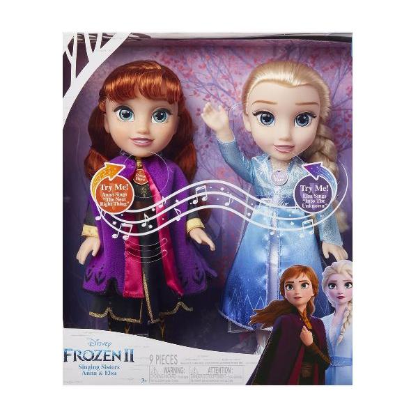 Frozen Anna & Elsa Dukker Med Lyd