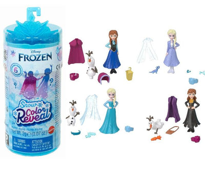 Frozen Colour Reveal surprise dukke incl tilbehør