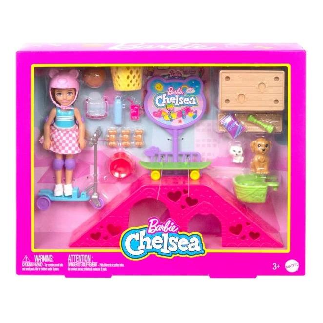 Barbie Chelsea legesæt - Skatepark