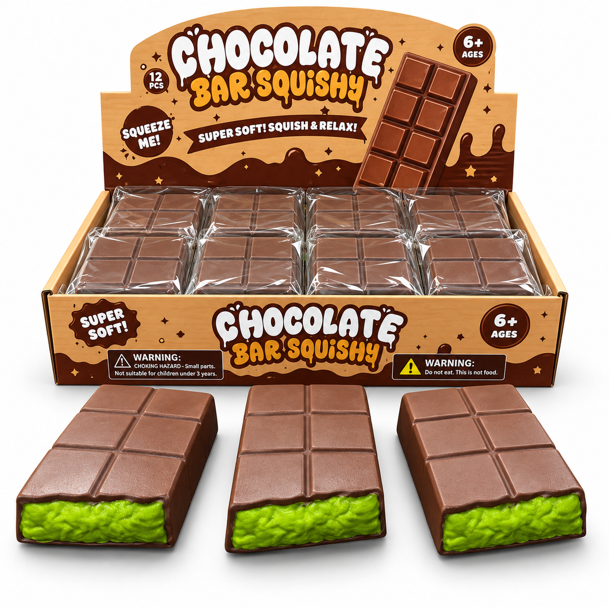 Squishy XL dubai chokolade