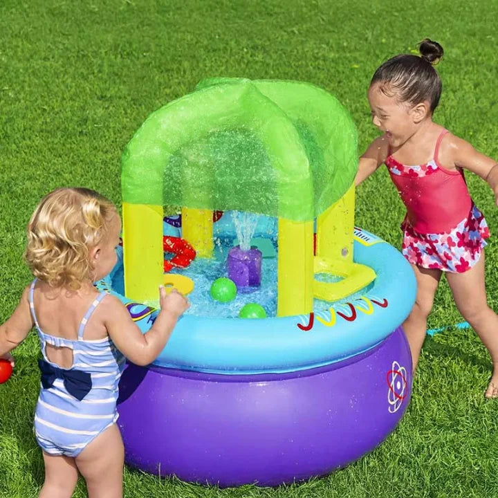 Bestway Oppustelig læringsbord 76 x 76 x 88 cm