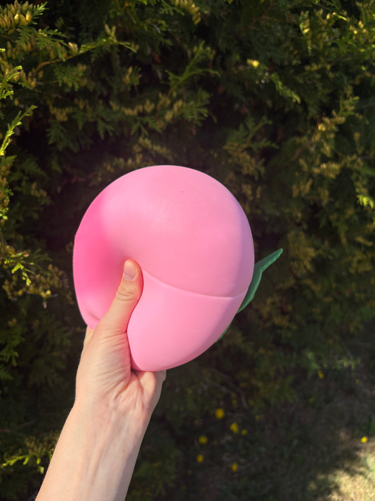 XXL Squishy fersken (2 farver - leveres assorteret )