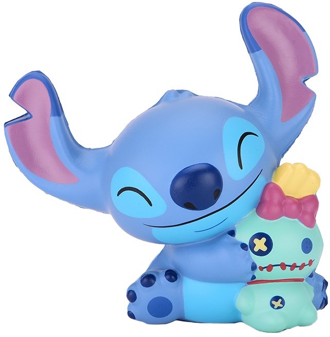 Stitch squishy (15x20 cm incl emballage) leveres assorteret.
