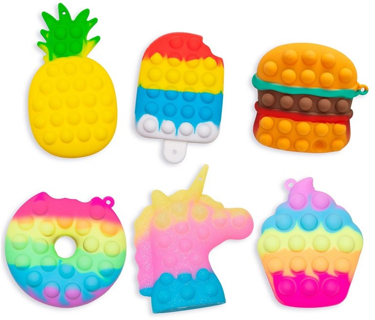 Squishy pop it (assorteret )