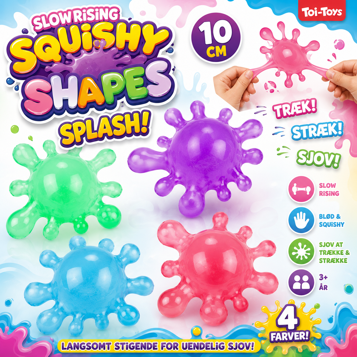 Squishy Splash shape 10 cm