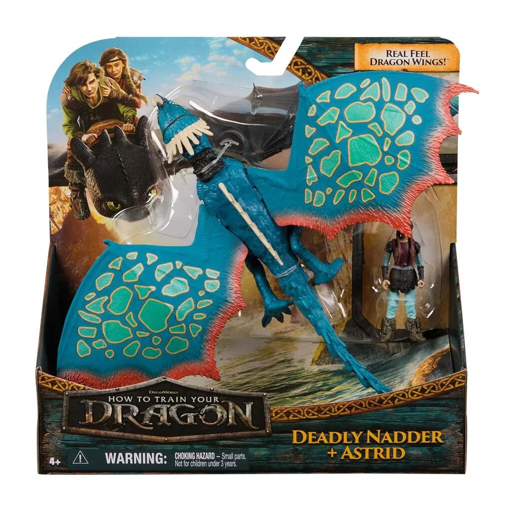 Dragons Movie Viking&Dragon-Deadly Nadder&Astrid