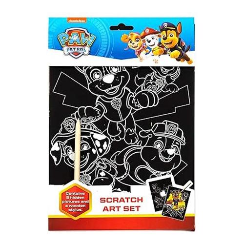 Paw Patrol Scratch Art Sæt