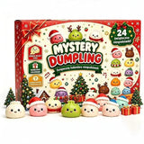 (FORUDBESTILLING) Squishy julekalender med 24 overraskelser (EU) - Kalenderen måler 29x20 cm