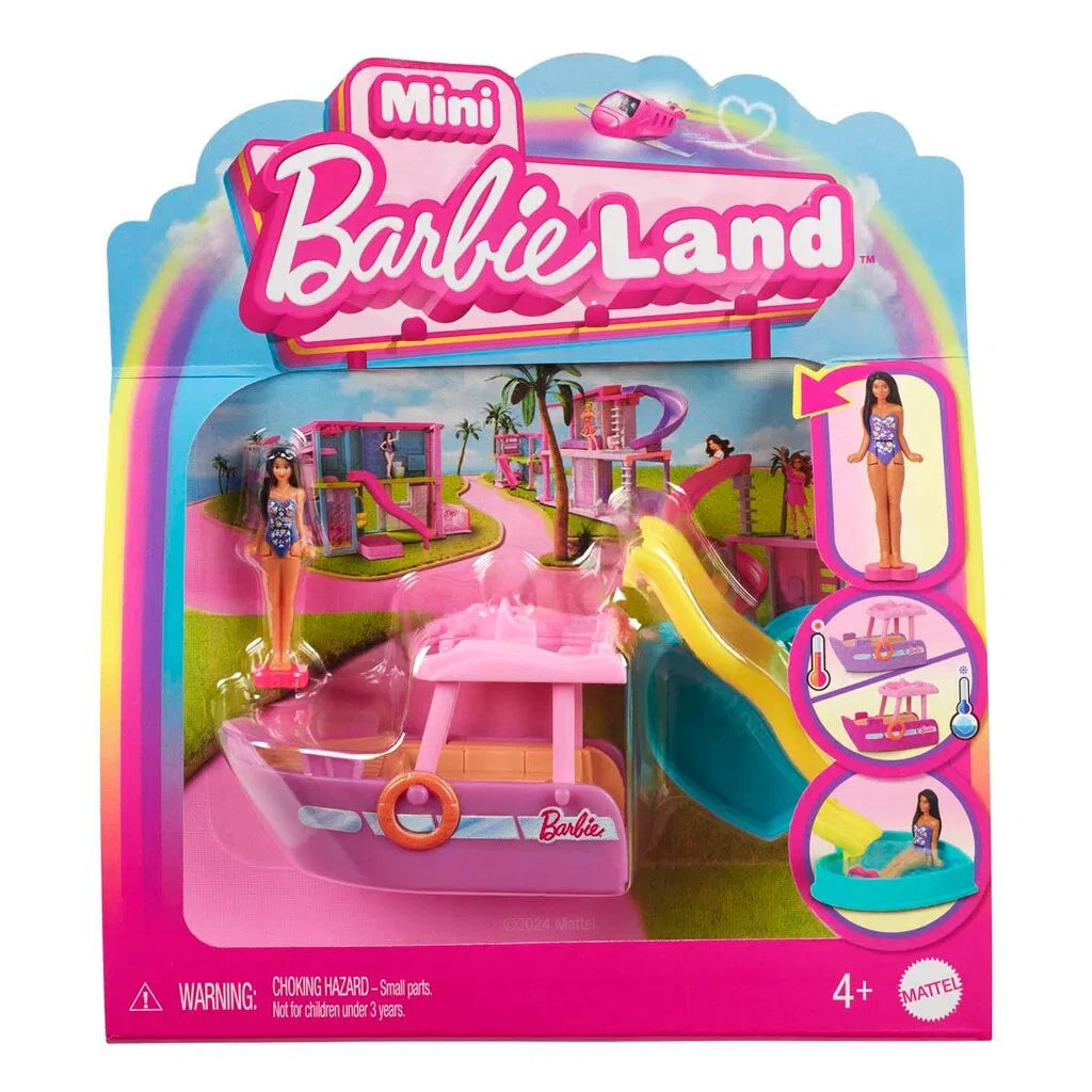 Barbie Miniland colour changing dreamboat