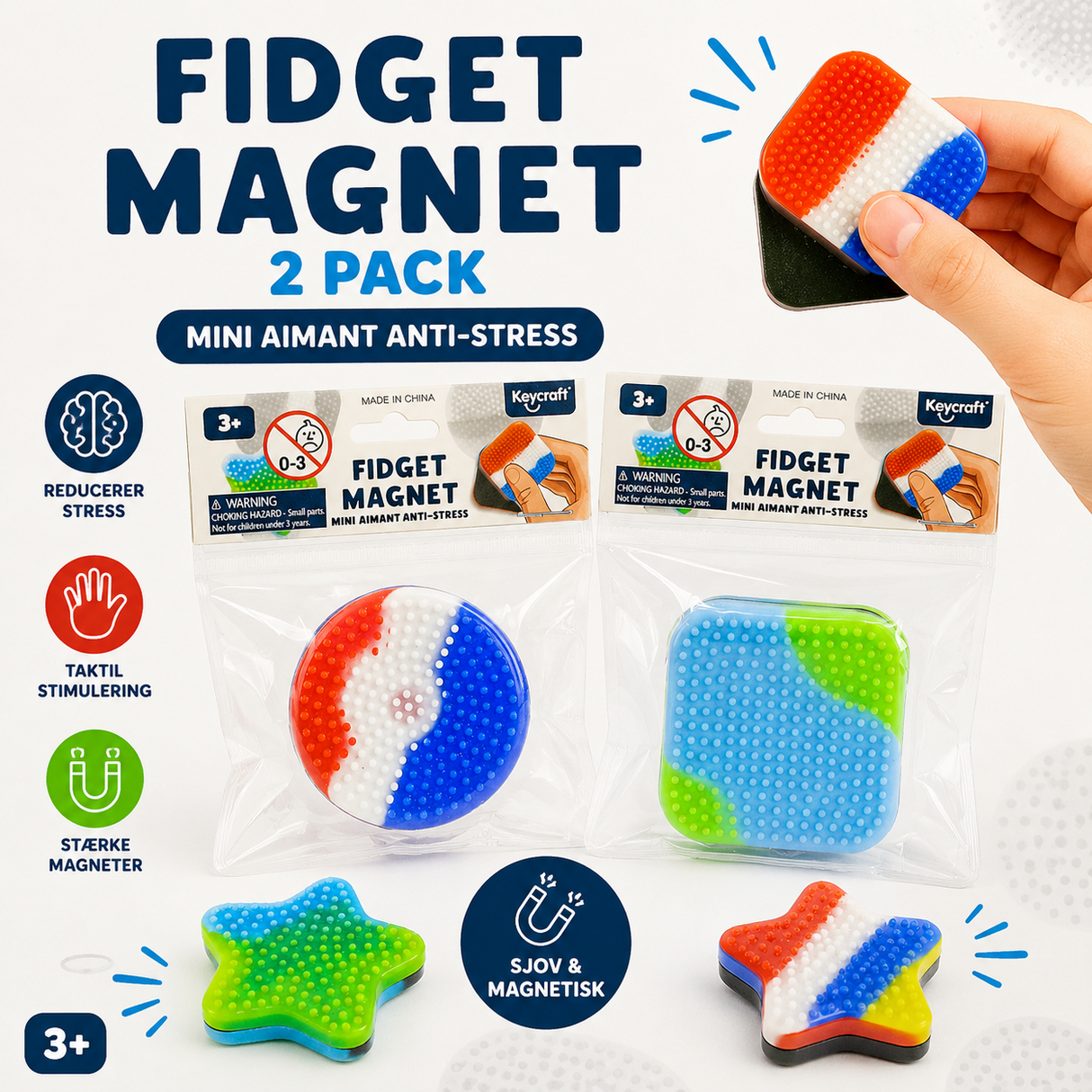 Fidget magnet