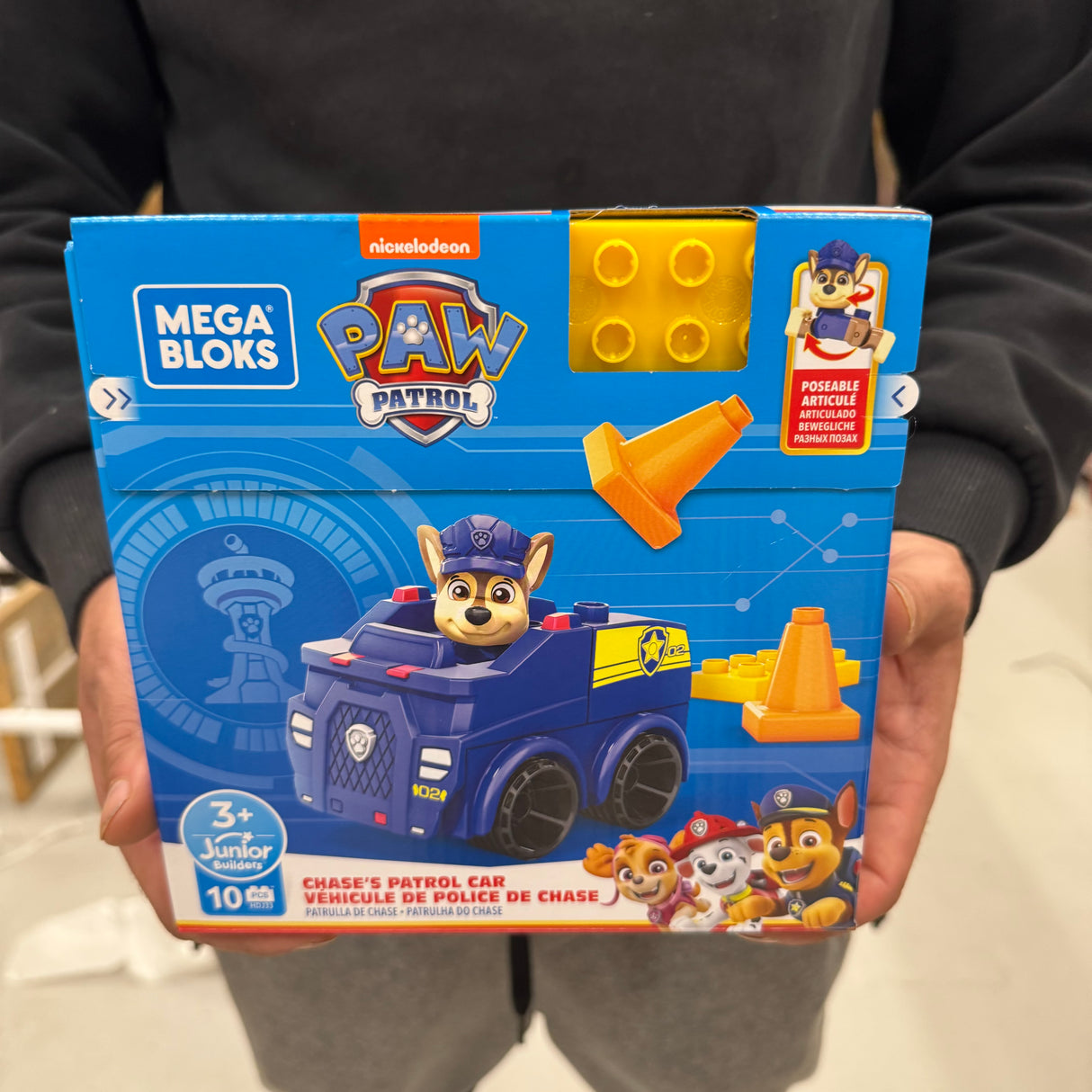 Paw Patrol Chase Road Safety Car mega blocks legesæt