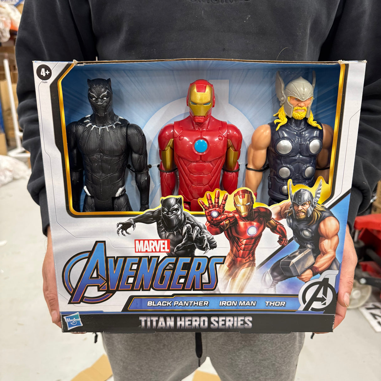 Avengers 3 pack superhelte 30cm