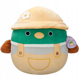 XXL Squishmallow Avery med blomst - 40 cm