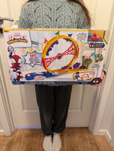 Spidey Amazing Metals Superloop bilbane med bil - 71 cm