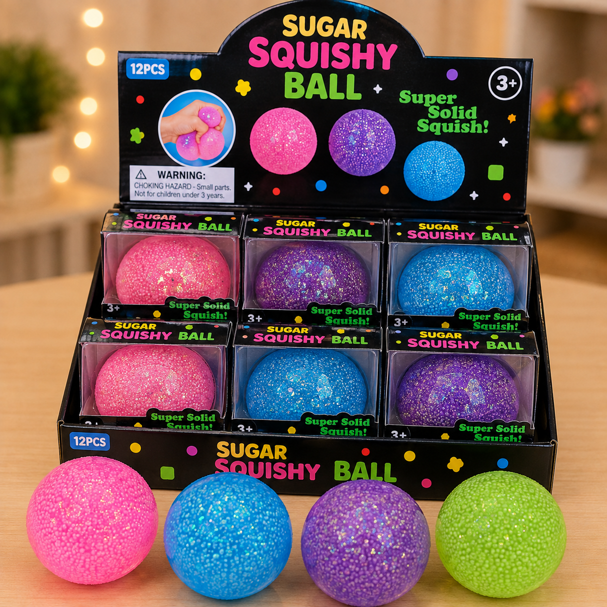Sugar squishy ball