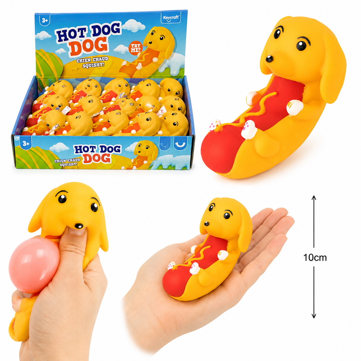 Squishy Hotdog-Dog