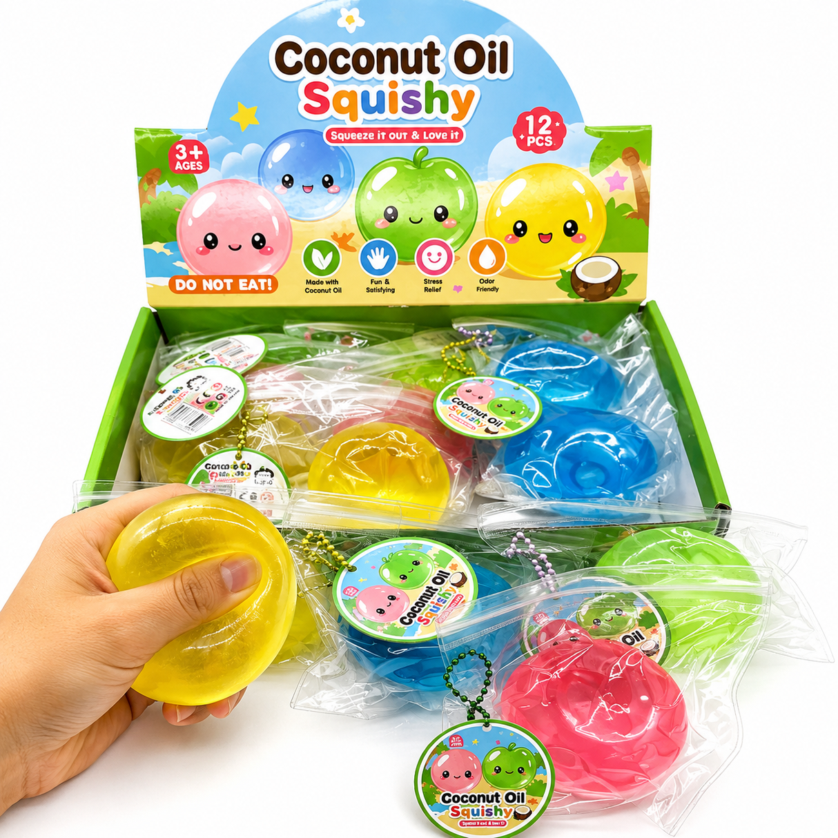 Squishy coconut oil