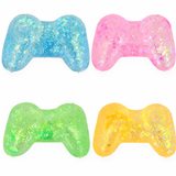SQUEEZE GAMER CONTROL W/SUGAR & SPARKLES 9CM ASSORTED