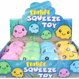 Blæksprutte squishy 12.5 cm