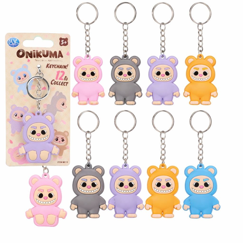 Onikuma nøglering (assorteret)