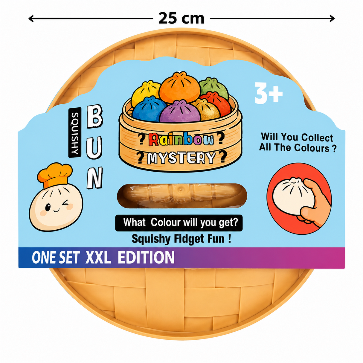 Gigant Squishy dumpling 25 cm
