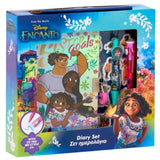 Disney encanto dagbog med lås og UV pen