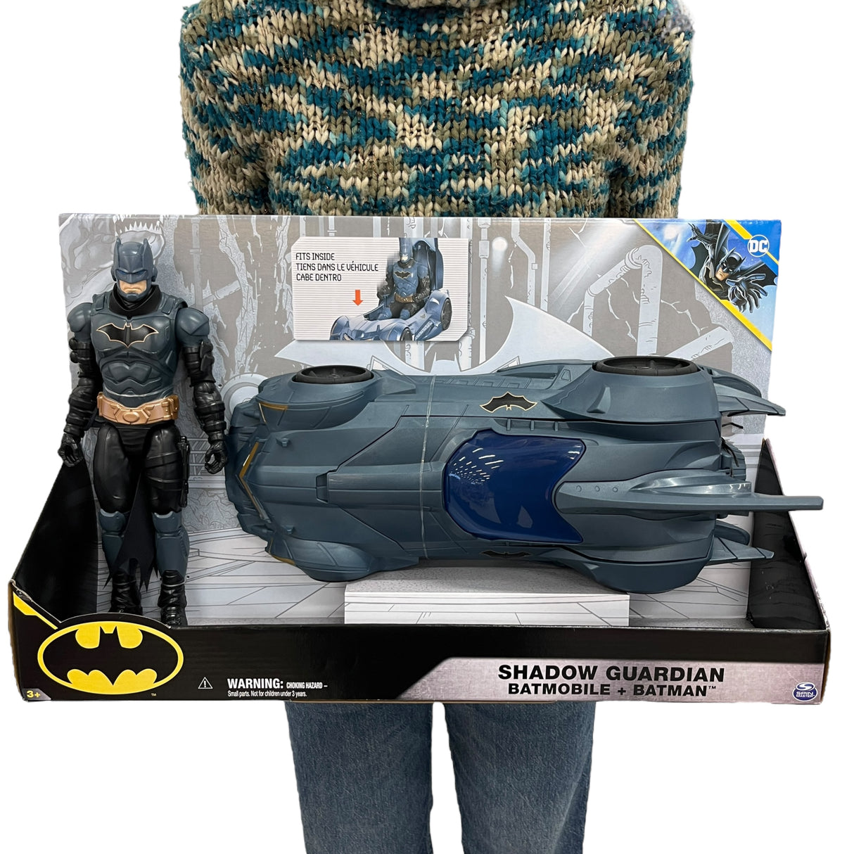 Batman - Batmobile med 30 cm Figur