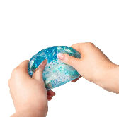 Schrunchems glitter sugar cube (assorteret farve)