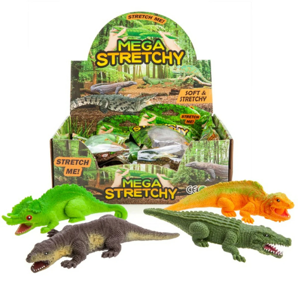 Strechy reptils (Leveres assorteret)