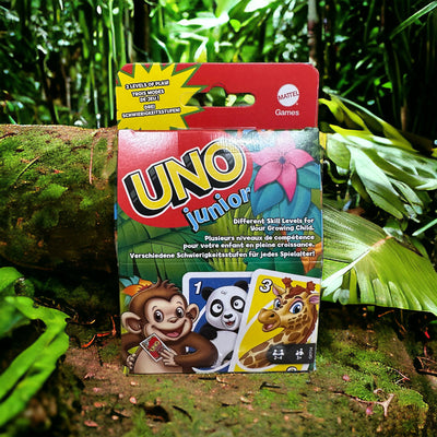 Uno Junior med vilde dyr