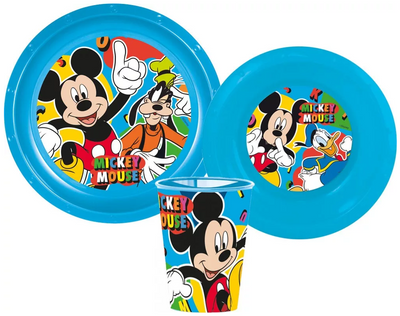 Mickey Mouse 3-delt spisesæt