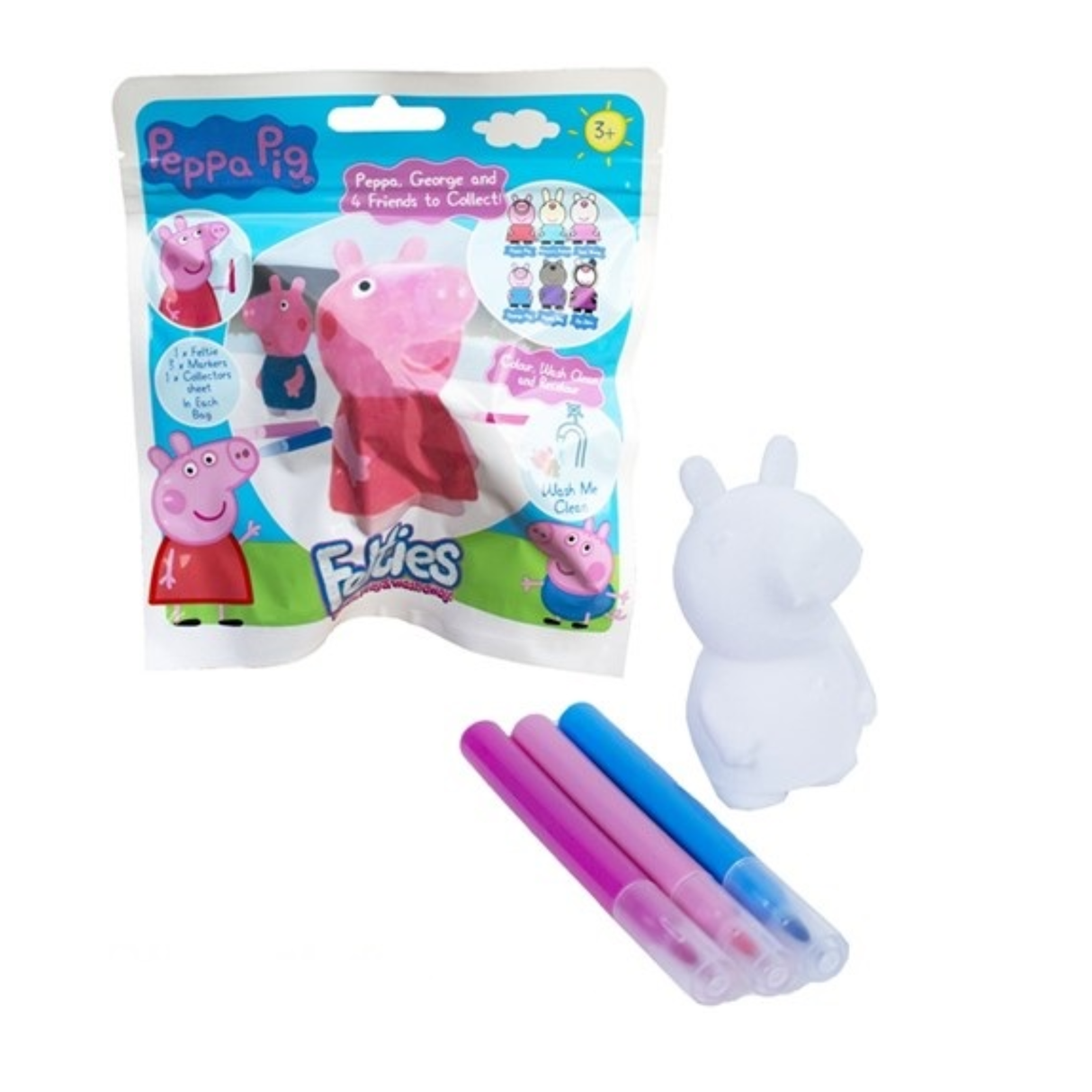 Gurli Gris Felties mal selv figur