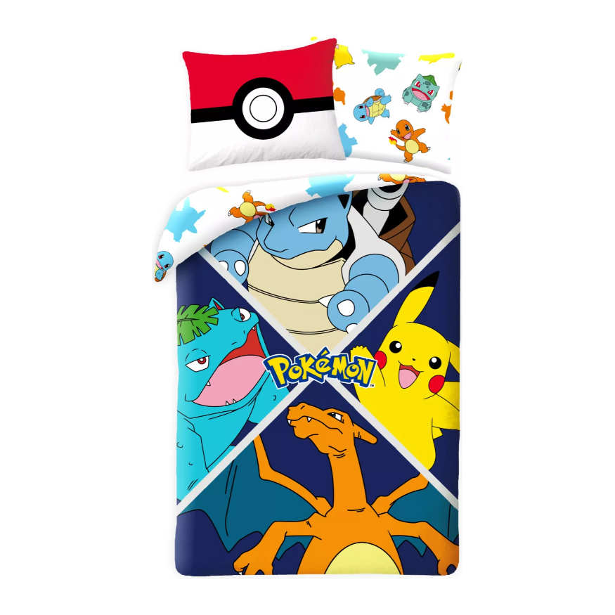 Pokemon senior sengesæt 140x200 cm