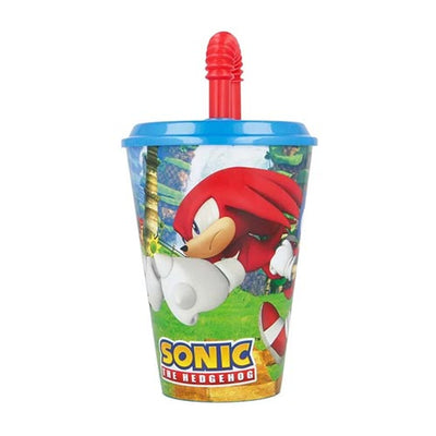 Sonic Drikkekrus Med Sugerør
