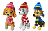 Kæmpe Paw patrol bamse med tørklæde 50 cm (3 modeller)