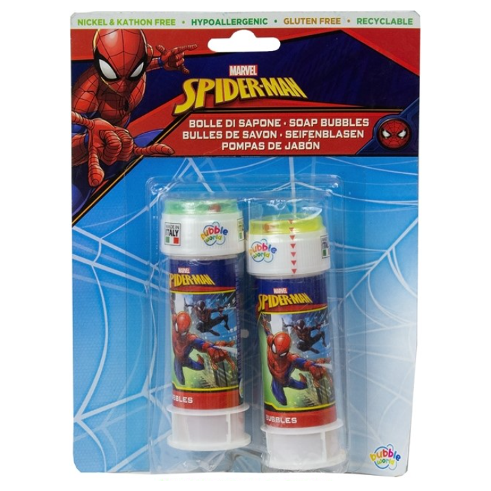 Spiderman sæbebobler 2 pack