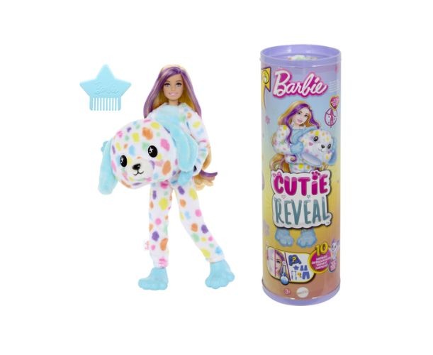 Barbie colour reveal dalmatiner med 10 overraskelser (Leveres 21/12)