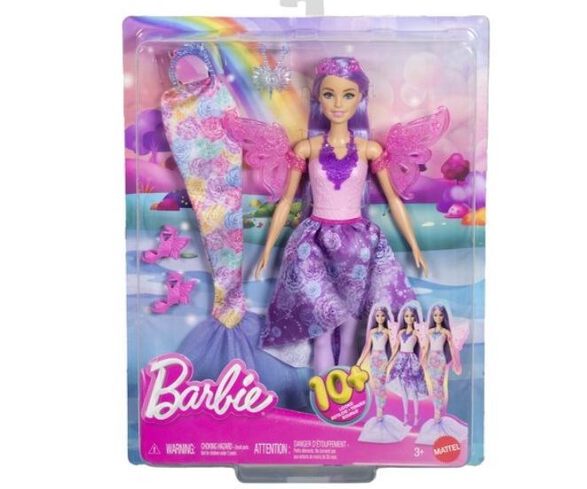 Barbie magical fairy 3i1 dukke