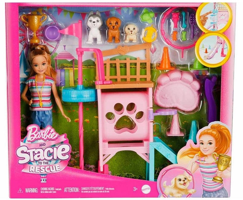 Barbie stacie - Hunde agility bane 30x30 cm