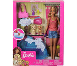 Barbie badetid incl 3 hundehvalpe og accessories