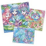 Nebulous Stars Dazzle-By-Number Rainbow