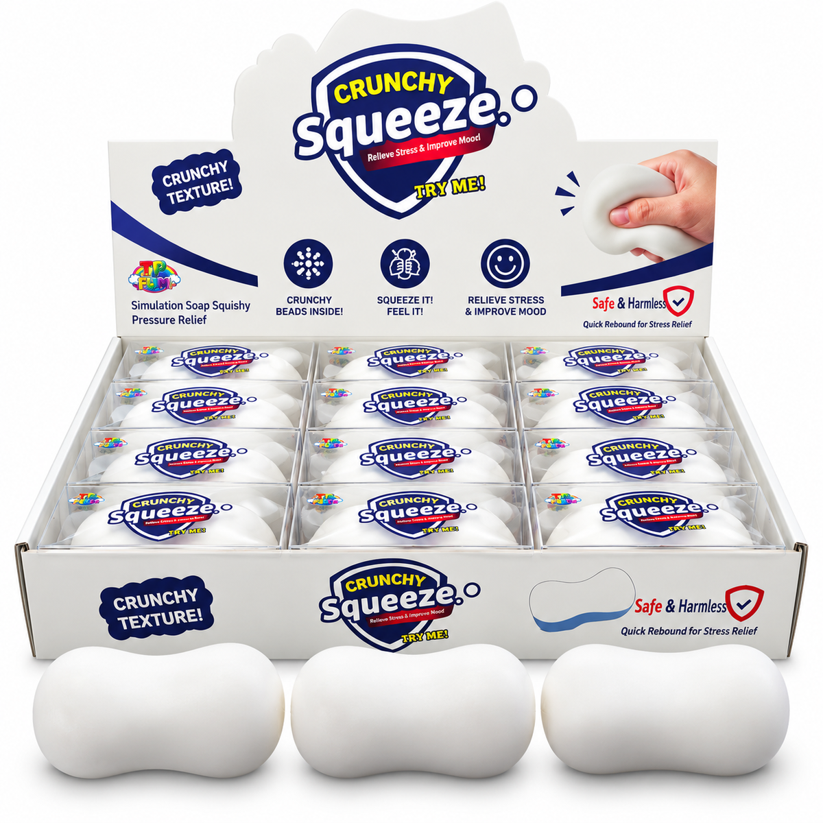 Crunchy sæbe squishy