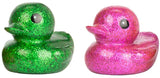 Sparkling rubber duck