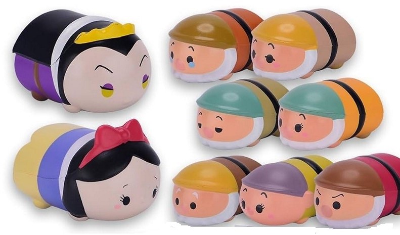 Disney slow rise snehvide squishy 16 cm (Assorteret model)