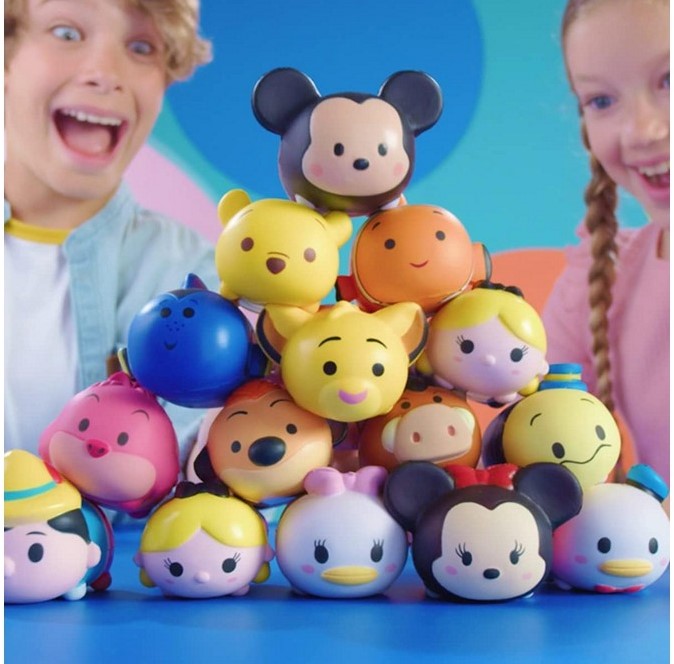 Disney XL squishy 20x20 cm (Assorteret model)