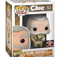 POP! Clue Colonel Mustard w/Revolver RS