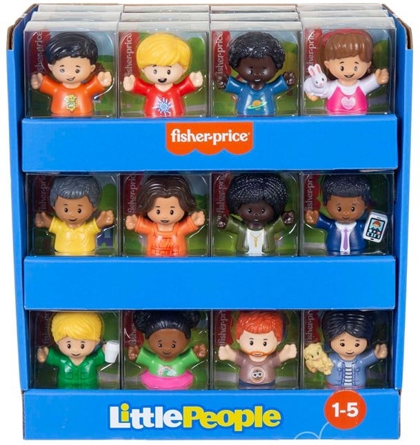 Fisher price figur 6x9 cm (assorteret model)