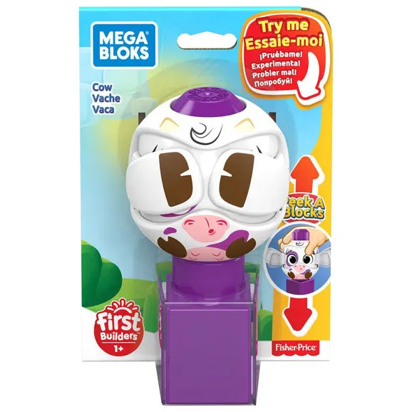 Mega Bloks peekaboo surprise figur (Leveres assorteret)